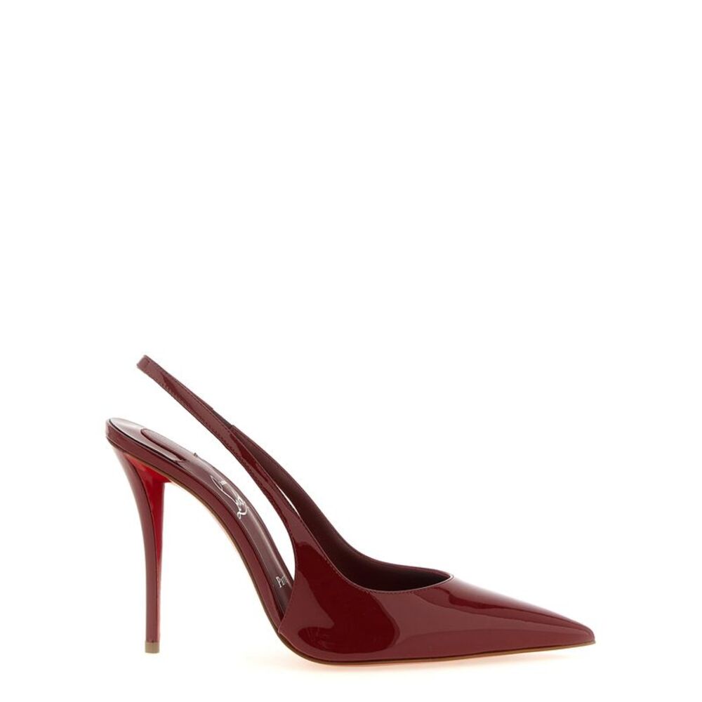 Christian Louboutin Red Calfskin High Heel Women's Pumps